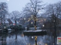 Foto: Heike Benkmann<br>Lichterglanz am Wöddelteich