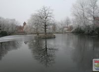 Foto: Heike Benkmann<br>Wöddelteich im Winter