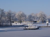 Foto: Heike Benkmann<br>Winter 2018 am Naturbad Beckersberg