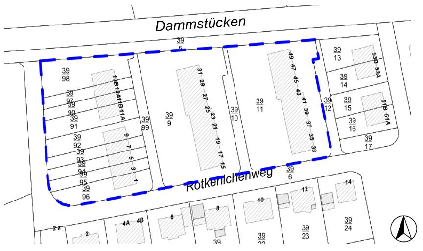 Bebauungsplan Nr. 108 „Ulzburg-Süd – Östlich Hamburger Straße“, 3. Änderung (Ter-rassenüberdachungen)